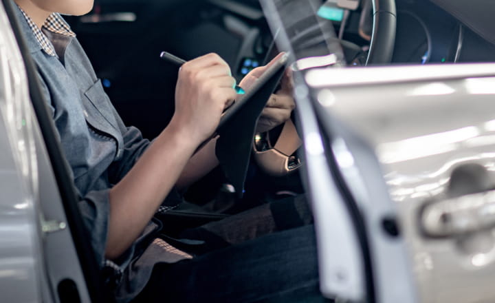 お車確認・お打ち合わせ